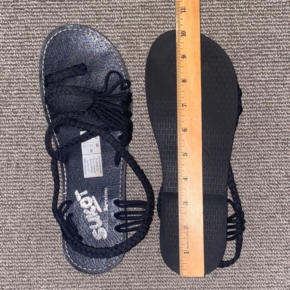 Sukot Barcelona Black Braided Cord Sandals sz missing estimated 8.5 - 9 - Picture 4 of 12